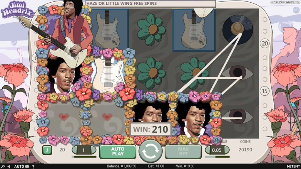 Jimi Hendrix Slot Game