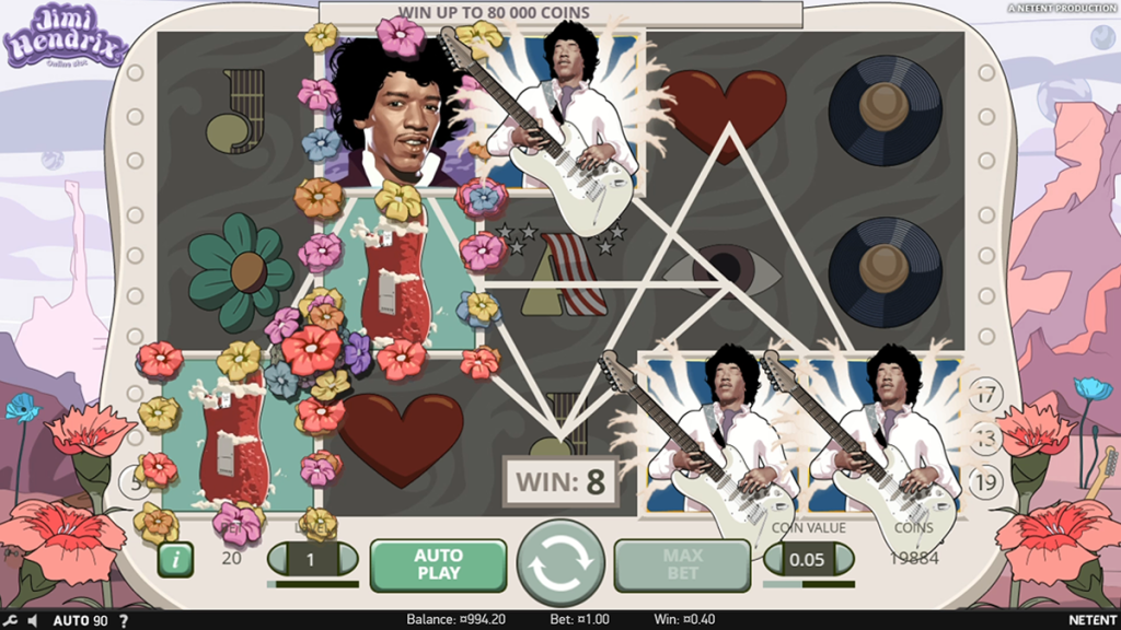 Jimi Hendrix Slot Game