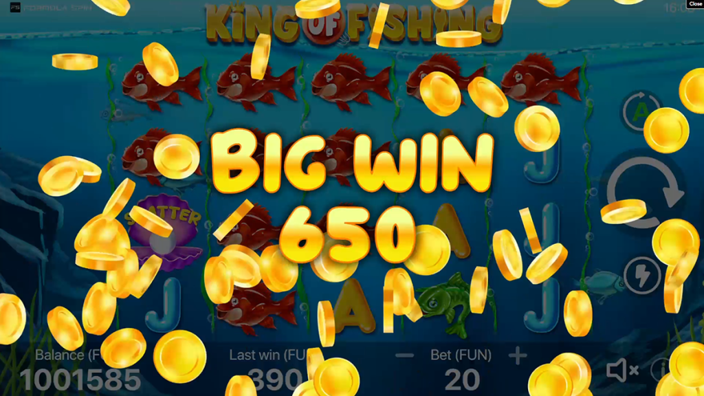King of Fishing slot game