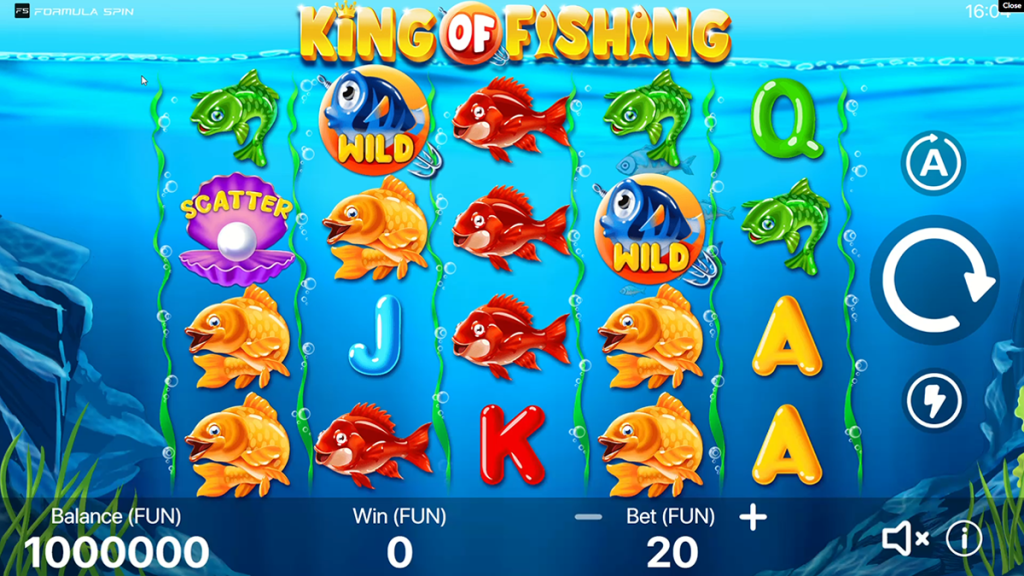 King of Fishing slot game