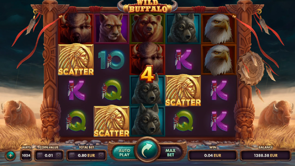 Wild Buffalo slot game