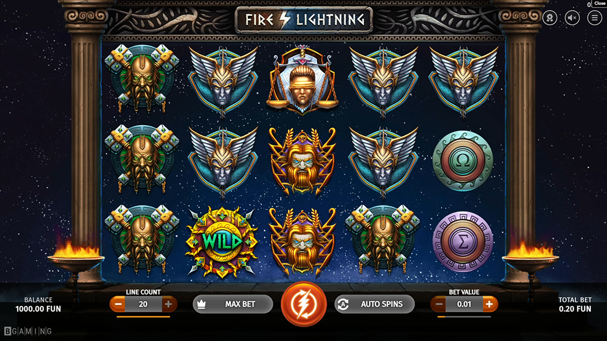Fire Lightning slot game