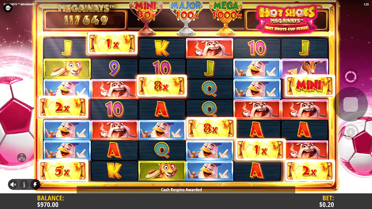 How to play Hot Shots Megaways