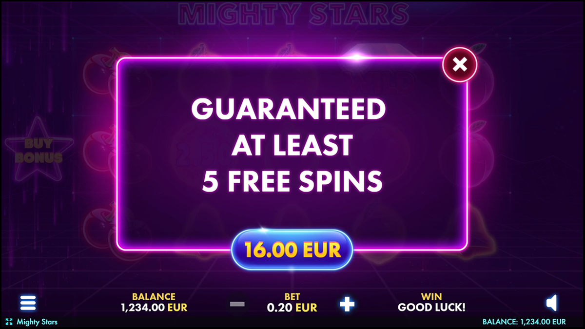 mighty stars bonus buy