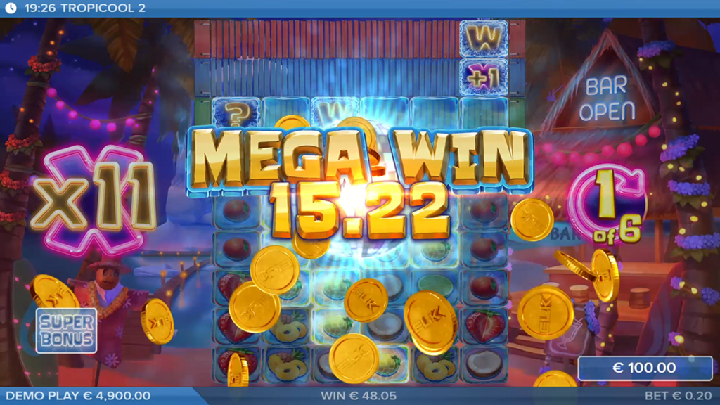 tropical 2 big win