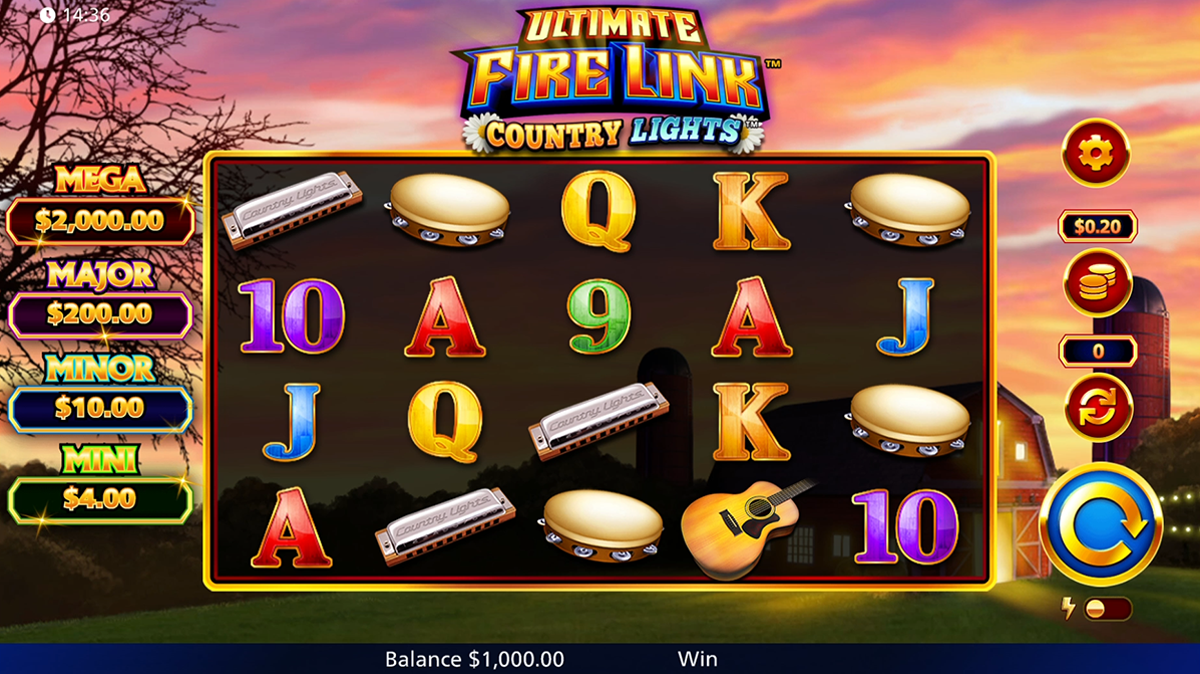 ultimate fire link country lights slot games