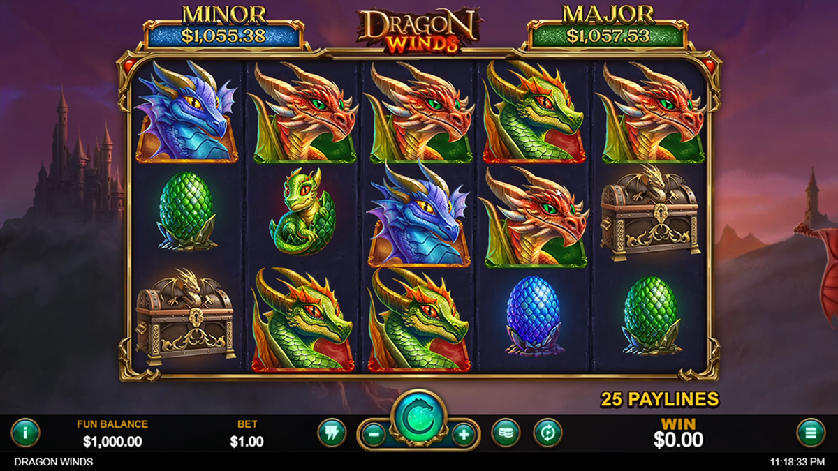 Dragon Winds slot games