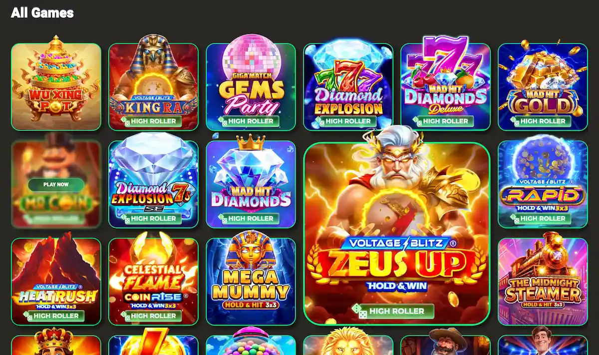 lonestar casino game library