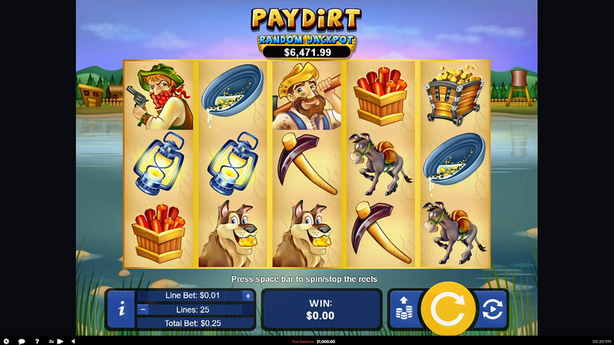 pay dirt normal