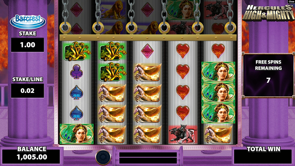Hercules High and Mighty Slot Game