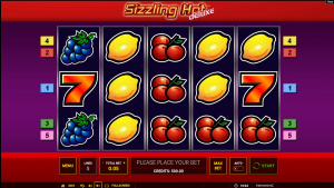 sizzling hot deluxe normal