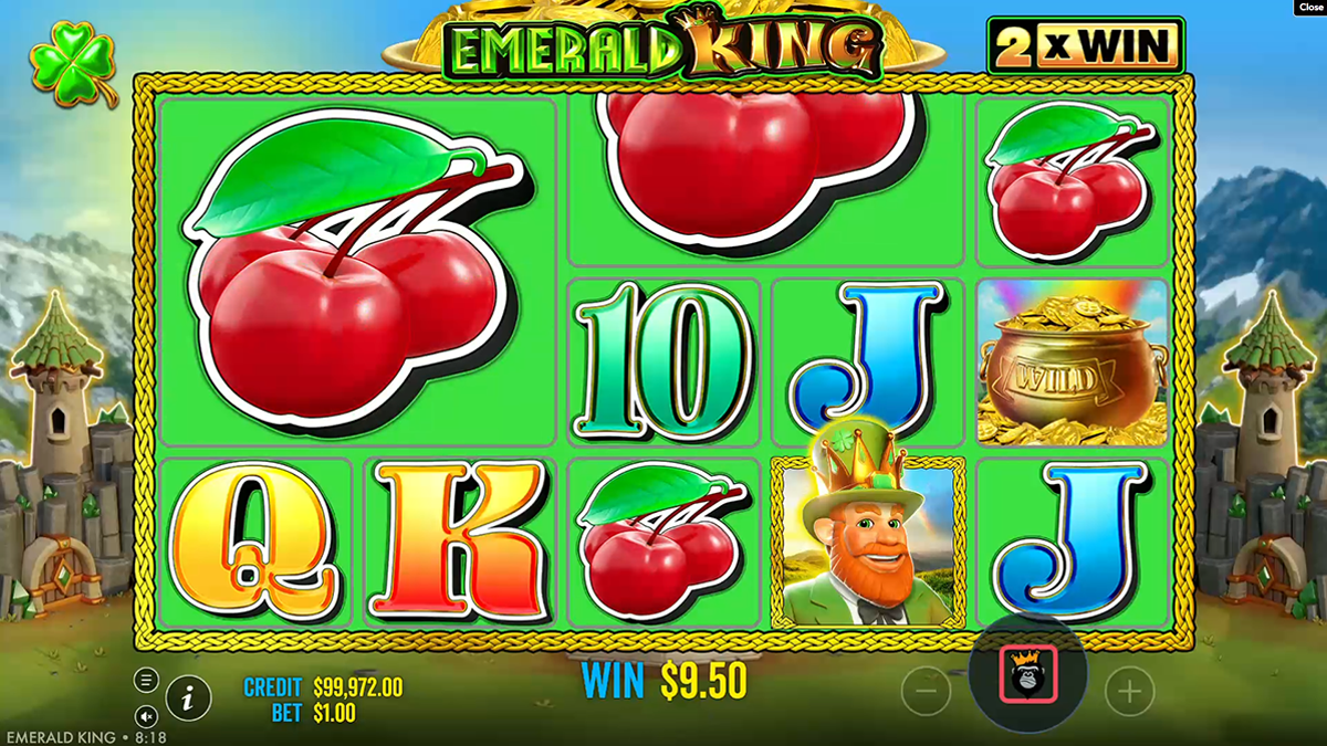 emerald king bonus trigger