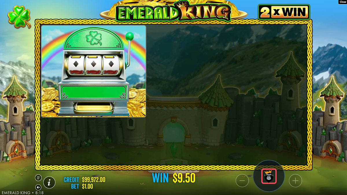 emerald king bonus
