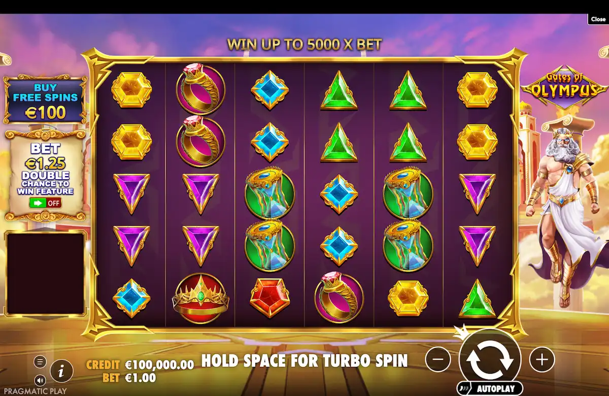 gates of olympus basegame