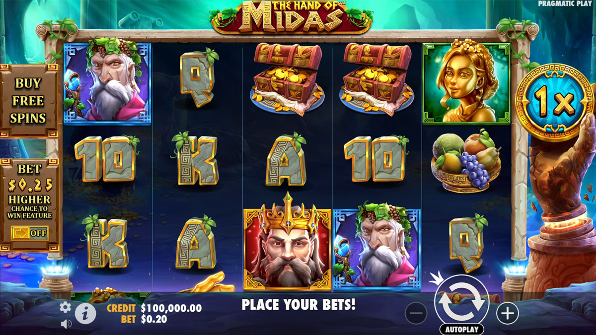 Hands of Midas visuals and design