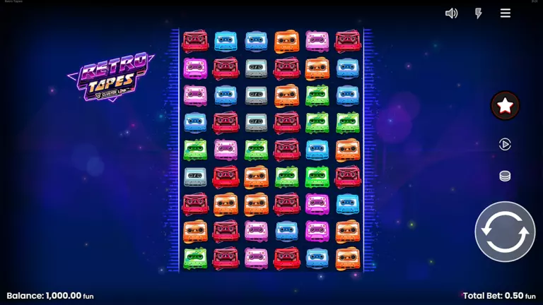 retro tapes slot game