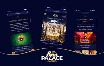 Spin Palace on mobile