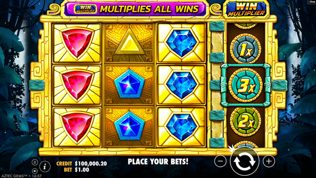 Aztec Gems slot game