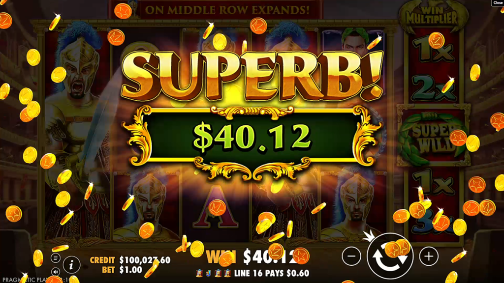 Wild Gladiators slot game