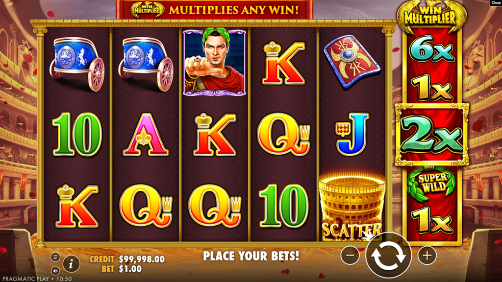 Wild Gladiators slot game
