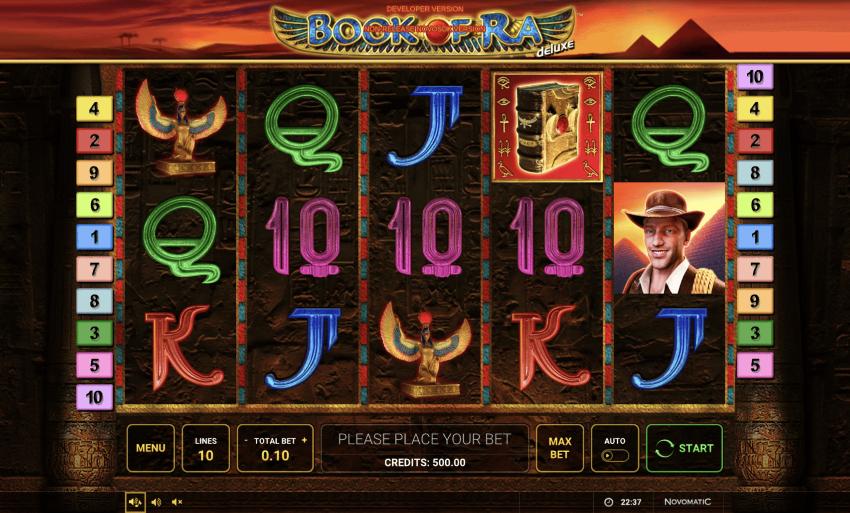 Book Of Ra Deluxe game slot