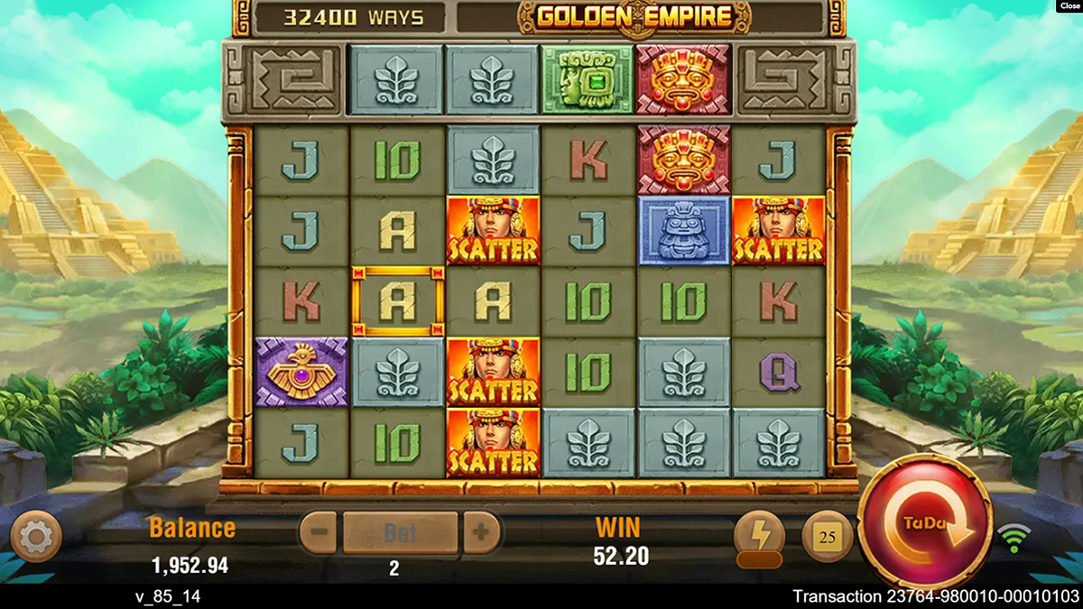 golden empire bonus trigger