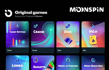 Moonspin original games