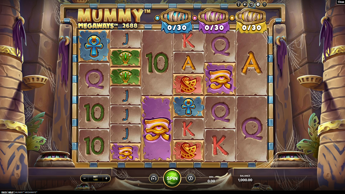 Mummy Megaways slot game