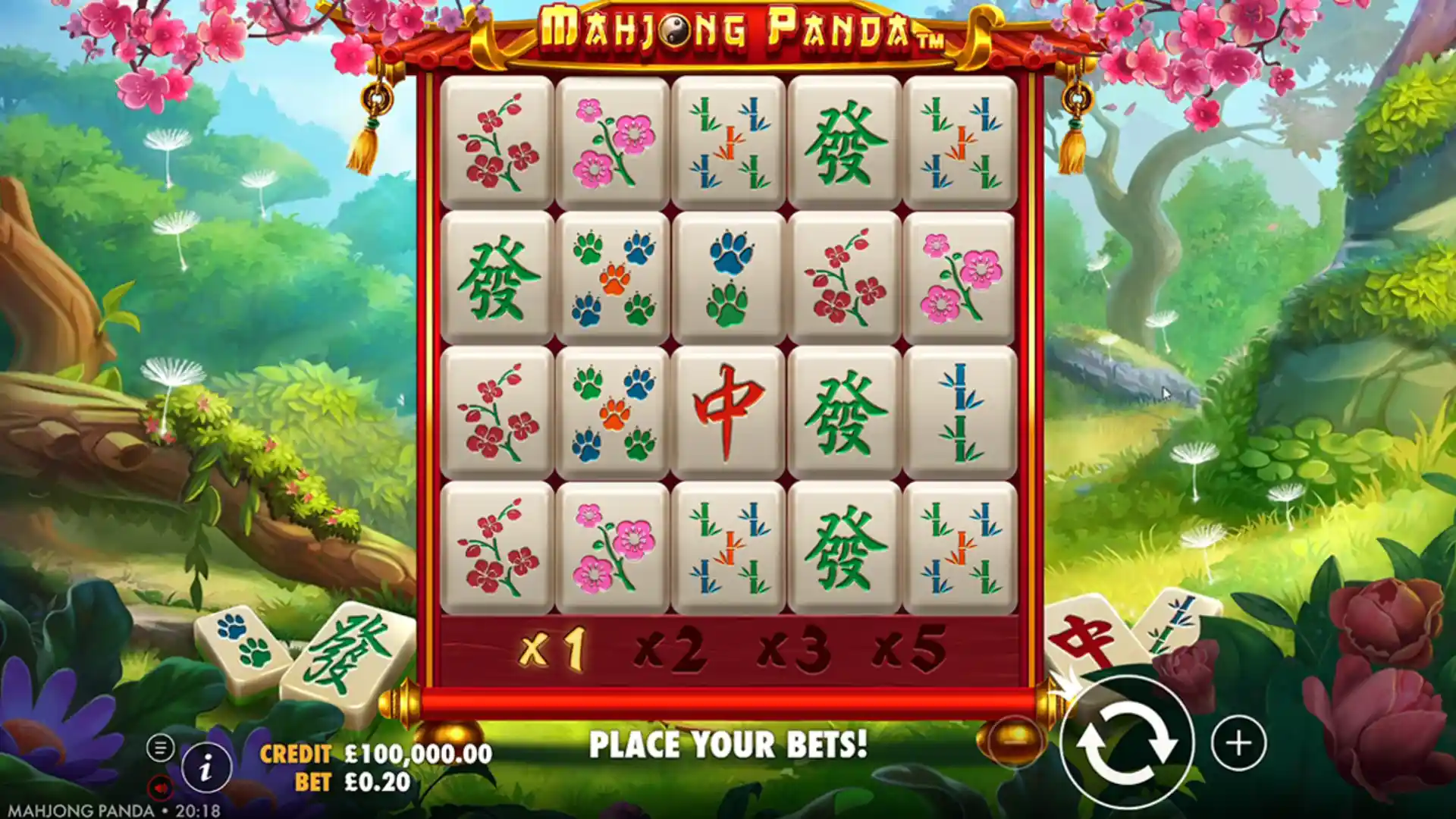 mahjong panda base game