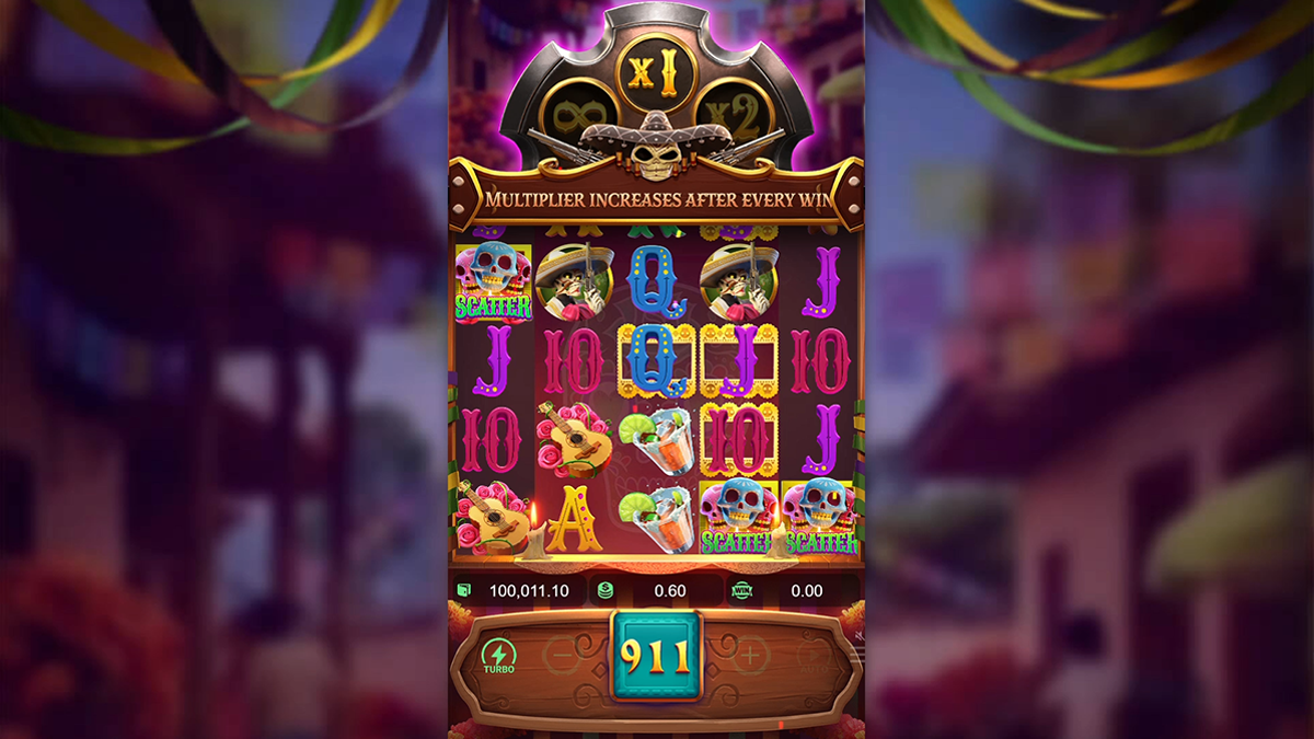 wild bandito bonus trigger visible
