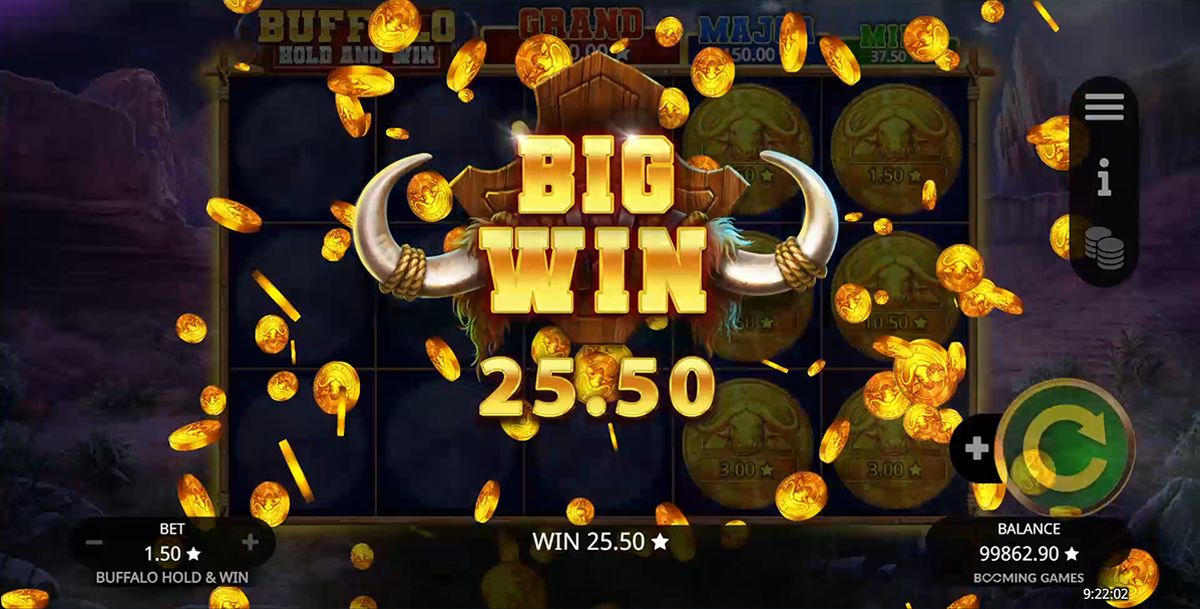 Buffalo Hold and Win bigwin