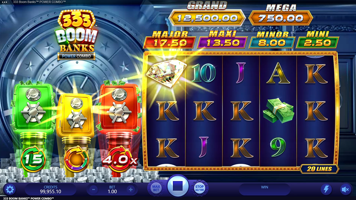 333 boom banks power combo bonus trigger visible