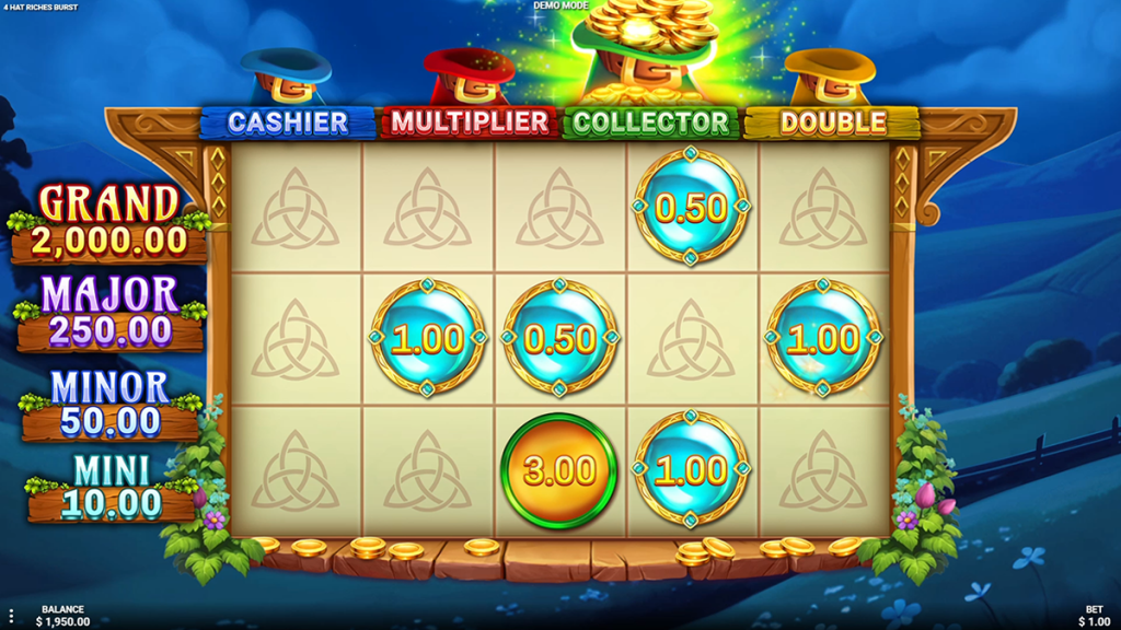 4 Hat Riches Burst slot game