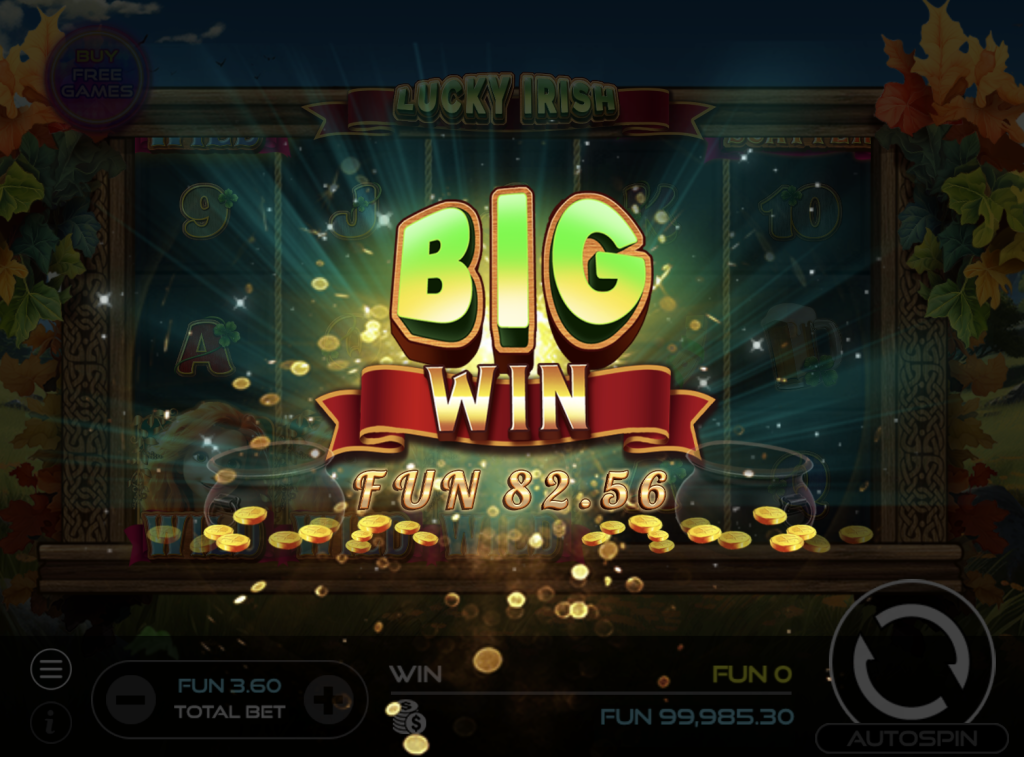 Lucky Irish Big Win