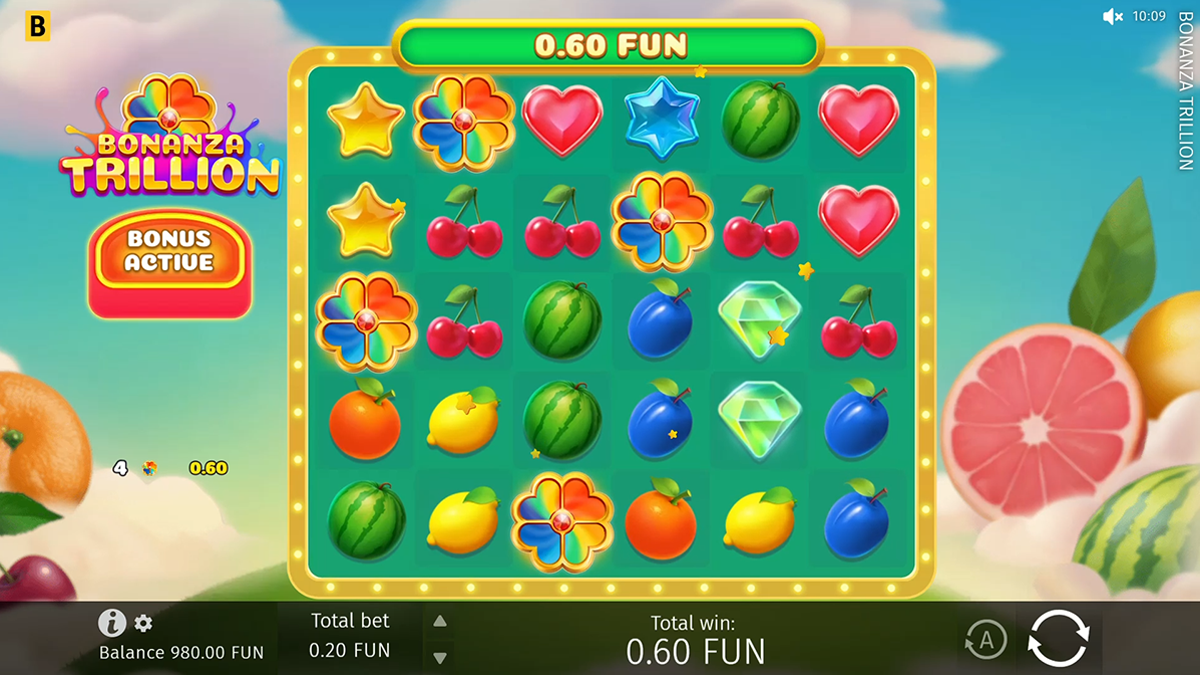 Bonanza Trillion bonus trigger