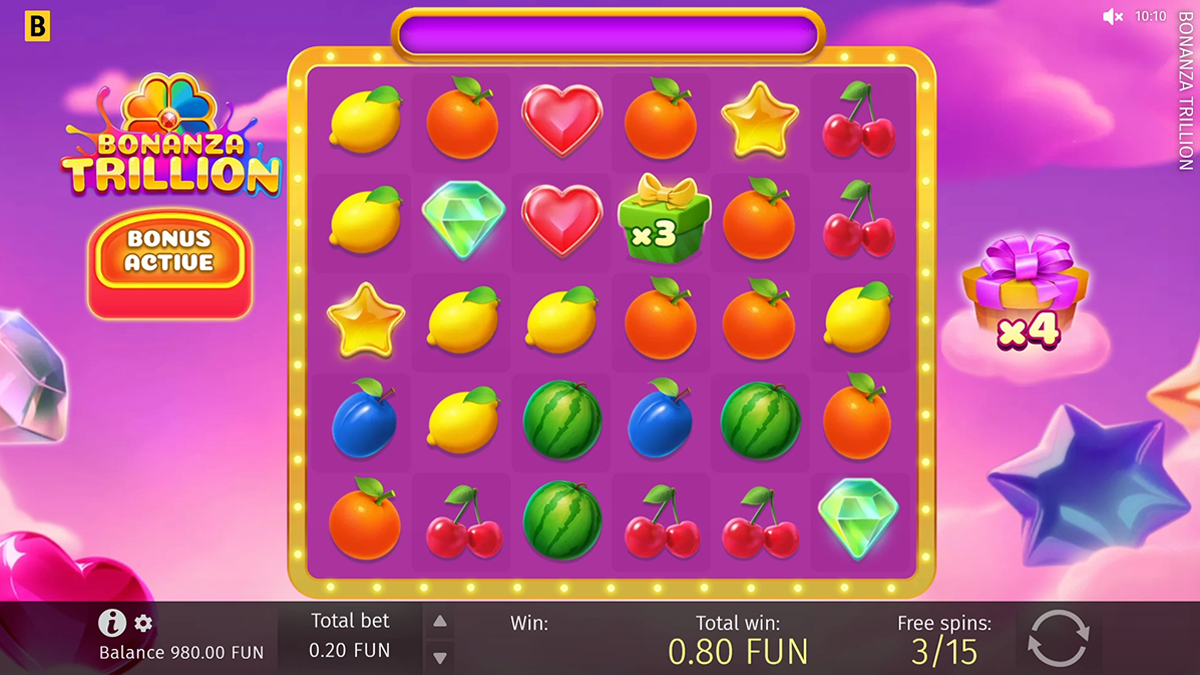 Bonanza Trillion bonus