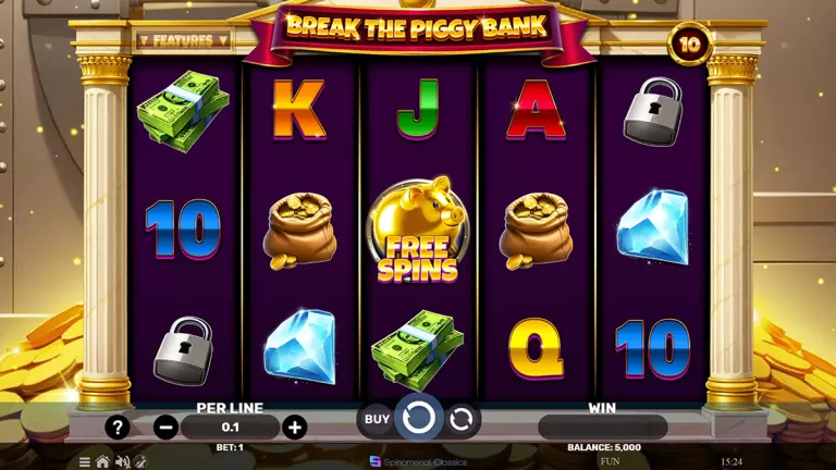 break the piggy bank normal