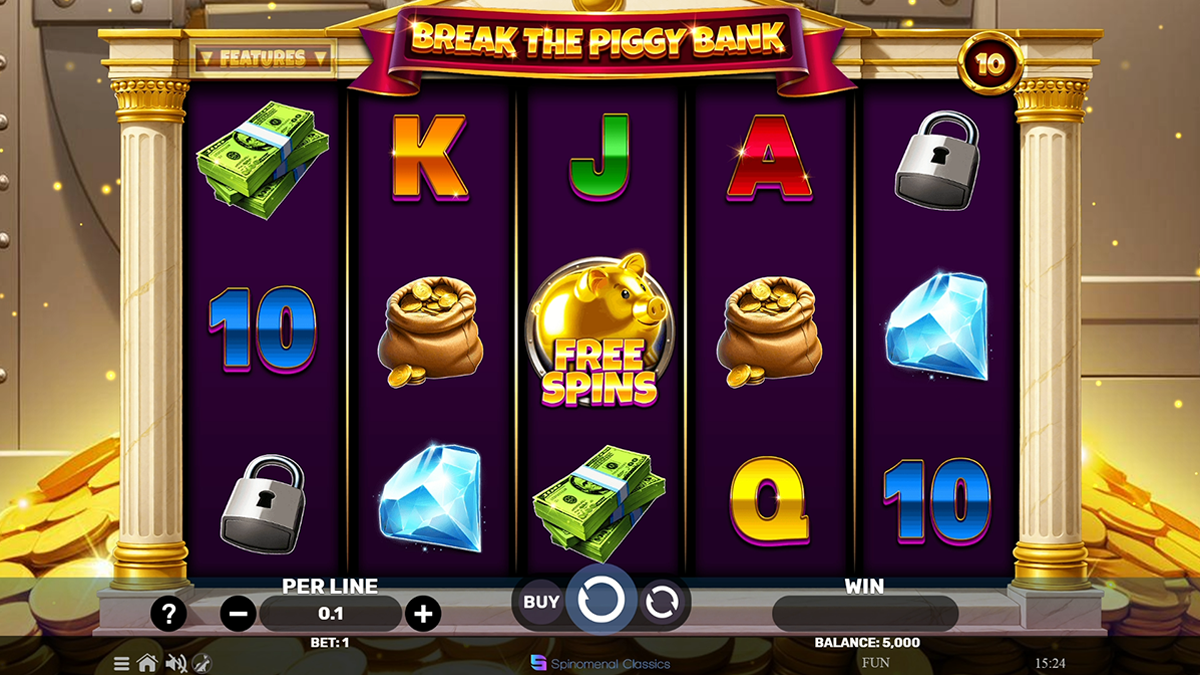 break the piggy bank normal