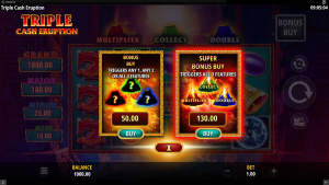 triple cas eruption bonus buy