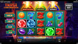 triple cas eruption bonus trigger visible