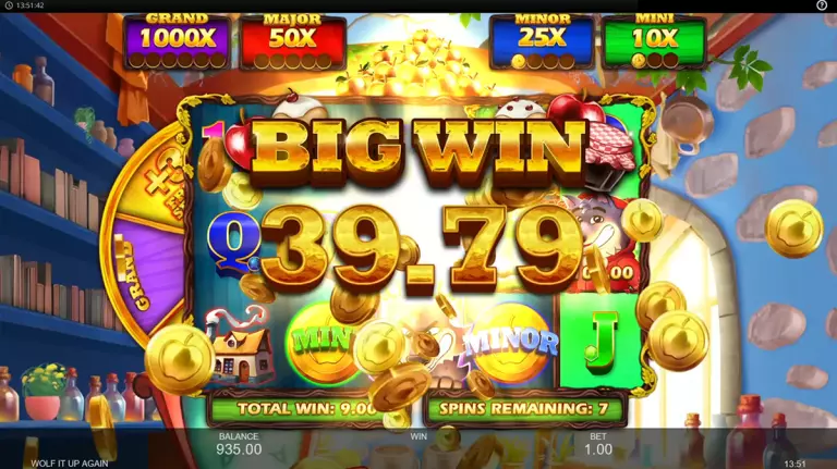 Wolf it up again slot game