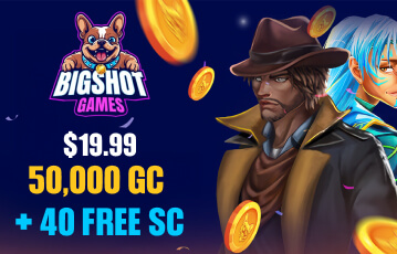 Big Shot Games first-purchase offer