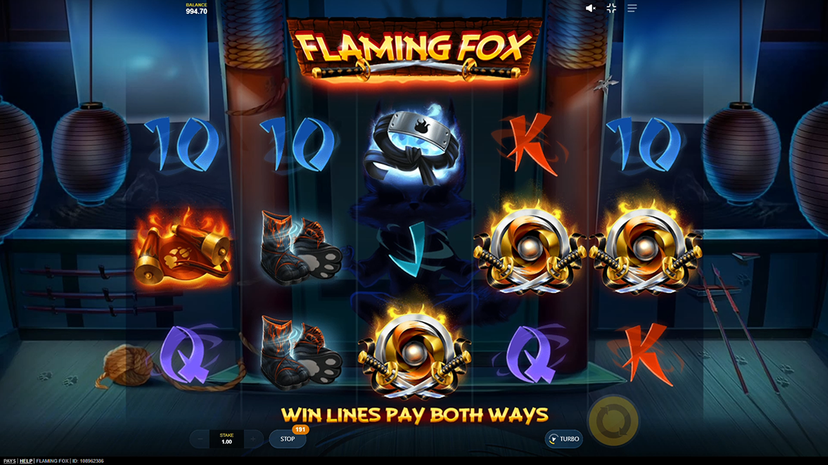 flaming fox normal