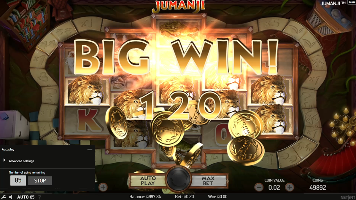 jumanji bigwin