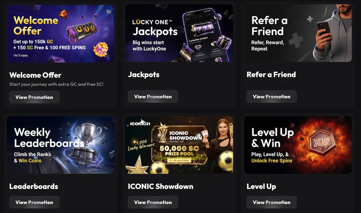 luckyone casino promotions