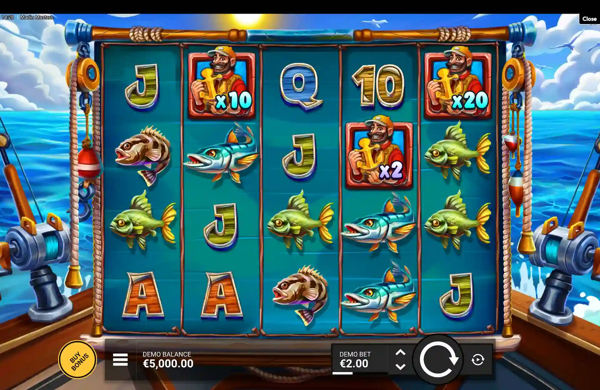 marlin masters base game