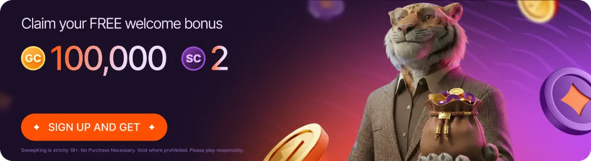sweepking no deposit bonus