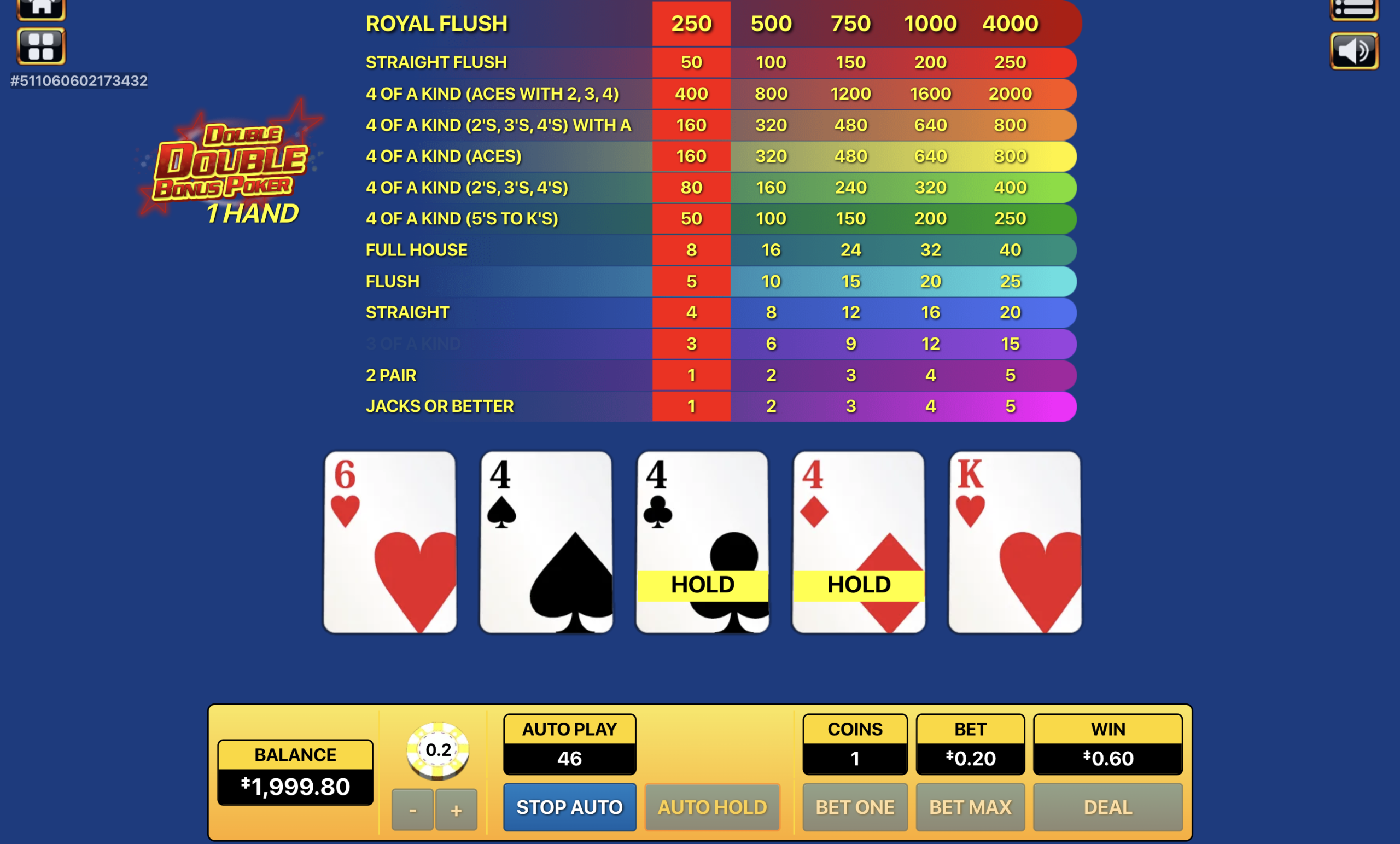 Double double bonus poker 10 hnad demo scaled