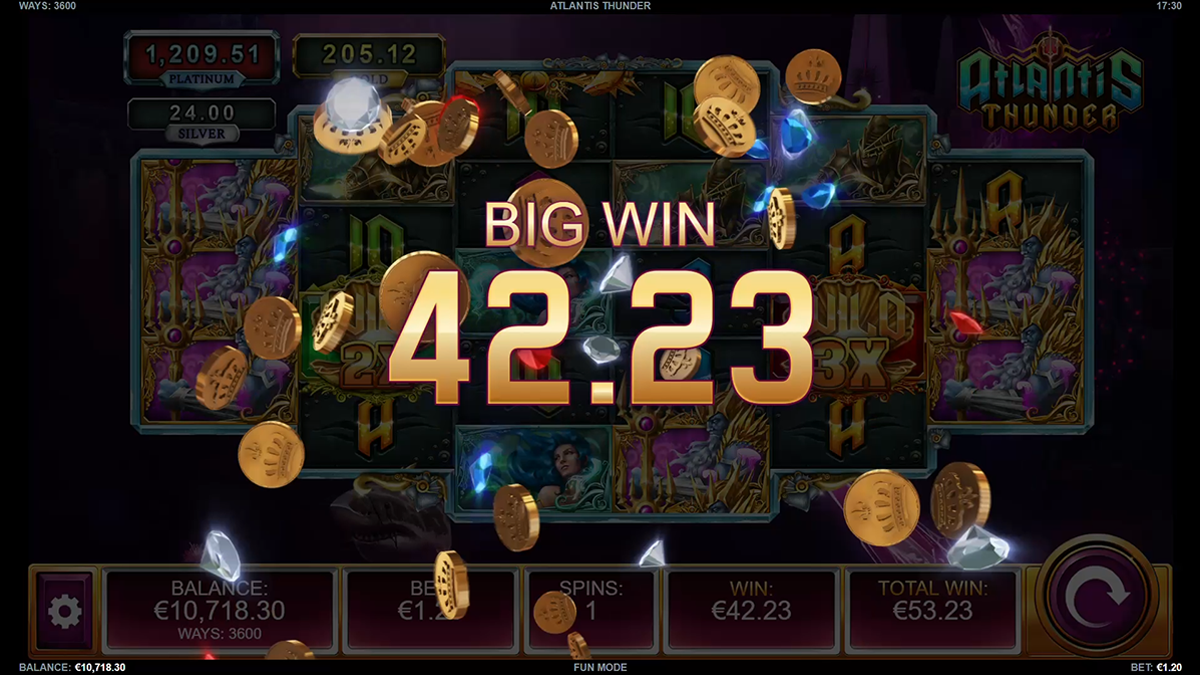 atlantis thunder big win