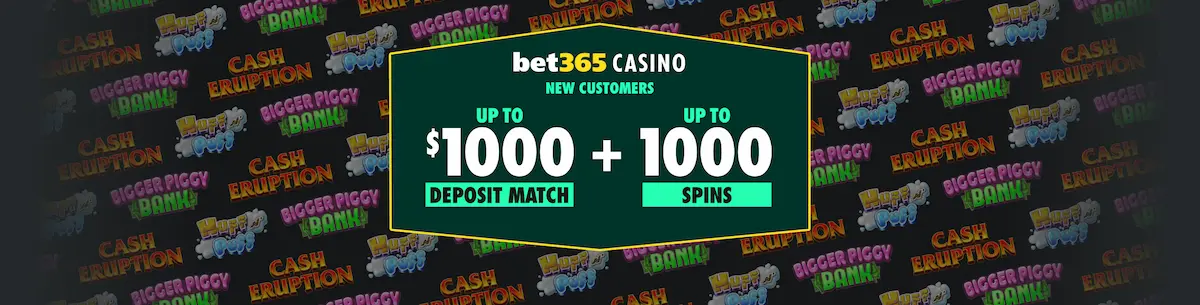bet365 casino welcome offer